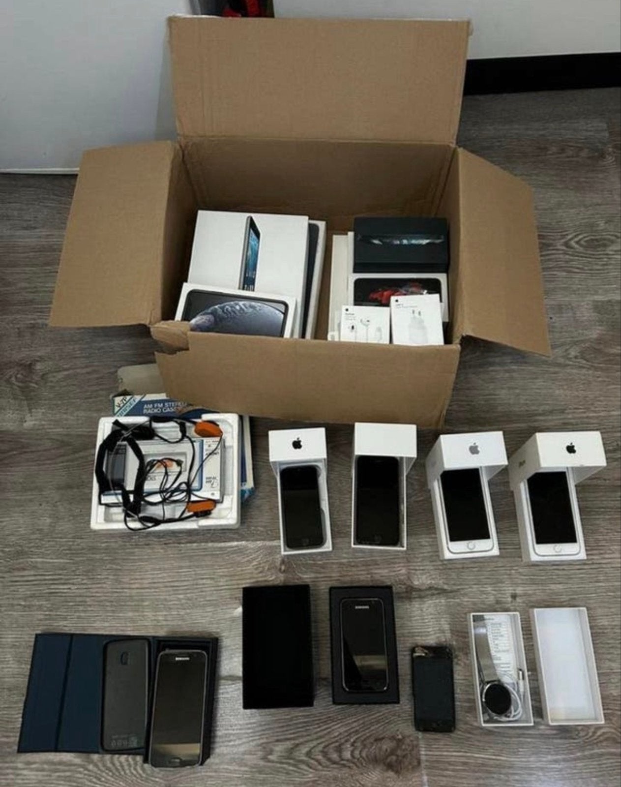 Partij telefoons + meer, Telecommunicatie, Mobiele telefoons | Overige merken, Ophalen of Verzenden, Niet werkend, Zonder abonnement