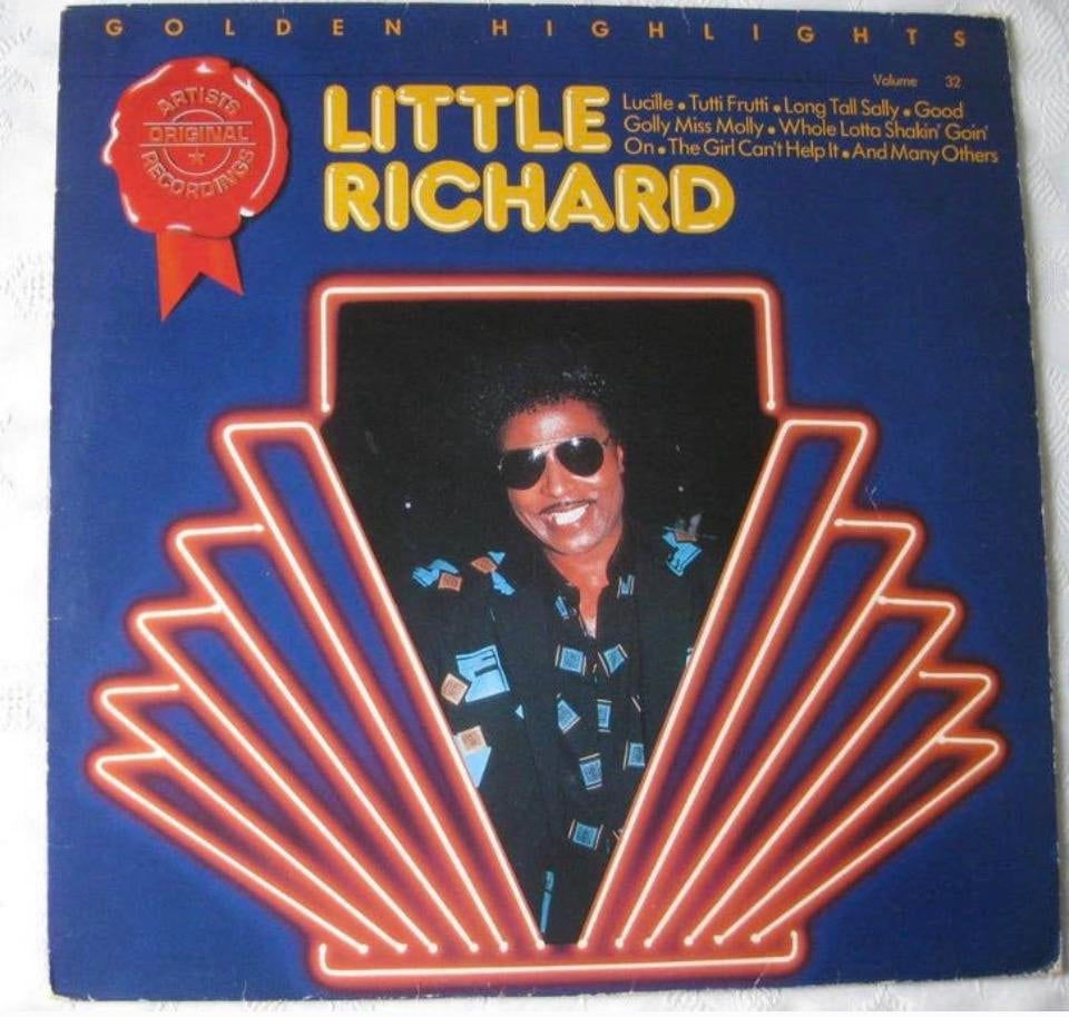 LP Little Richard Golden Highlights 1967, Ophalen of Verzenden, Zo goed als nieuw, 12 inch, Pop