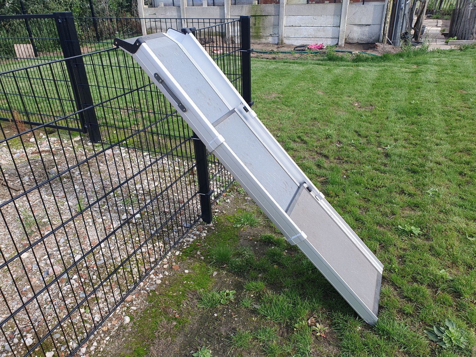 Solvit loopplank voor grotere honden. Uitschuifbaar., Ophalen
