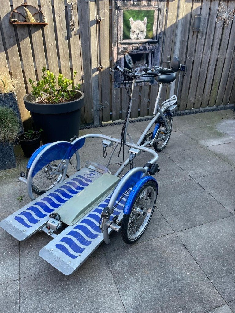 Van Raam elektrische rolstoelfiets VeloPlus2, Fietsen en Brommers, Fietsen | Driewielfietsen, Ophalen, Gebruikt, Schijfrem, Van Raam