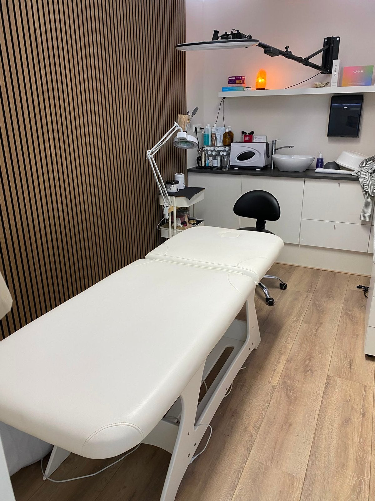 Behandelbed/ behandelbank/ massage, Ophalen, Verstelbaar, 90 cm, Eenpersoons