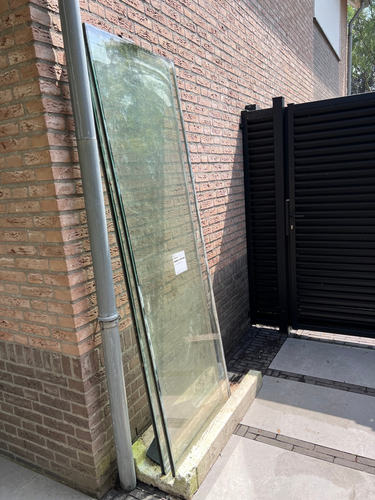 Isolatieglas twee stuks, Ophalen, Minder dan 80 cm, 160 cm of meer, Zo goed als nieuw