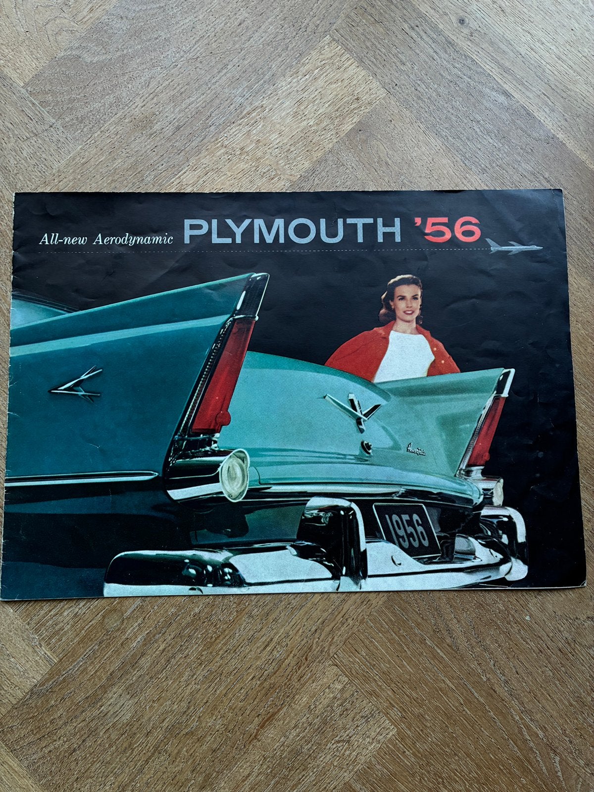 1956 Plymouth brochure, Verzenden, Zo goed als nieuw, Overige merken