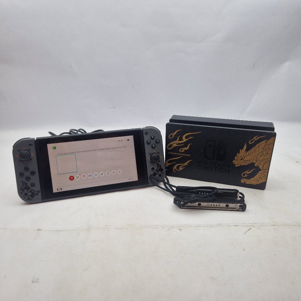 Nintendo Switch Monster Hunter Rise Editie | Nu maar €219,99, Avontuur en Actie, 1 speler, Ophalen of Verzenden, Zo goed als nieuw