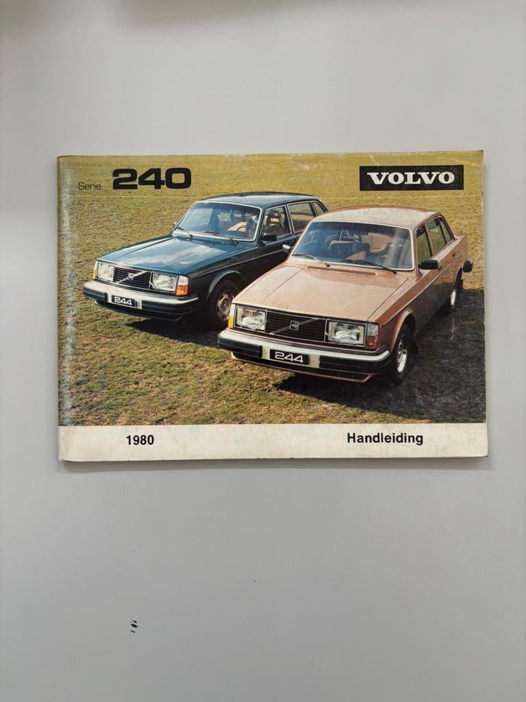 Handleiding volvo 240 serie1980, Ophalen of Verzenden