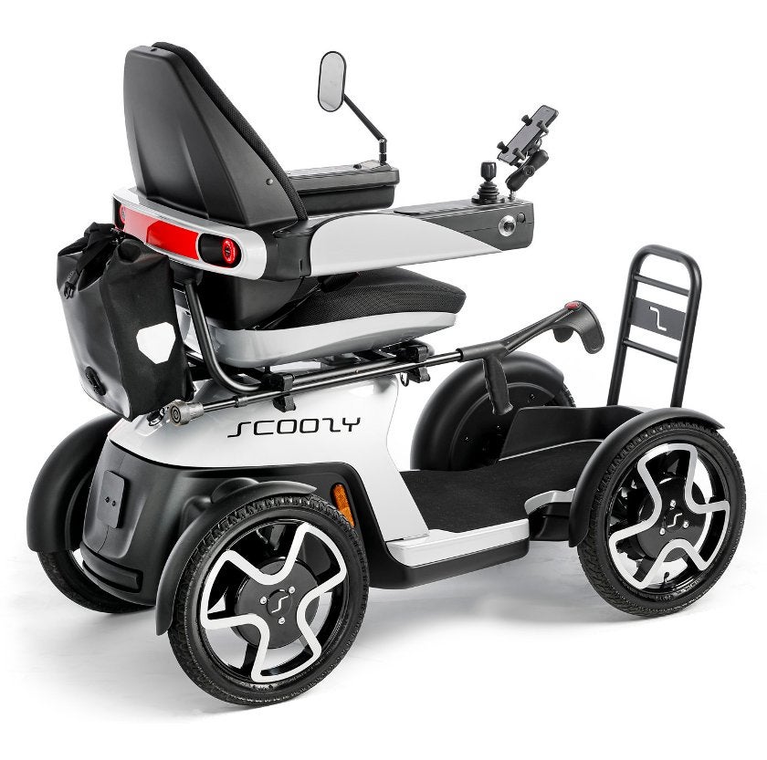 Megakans de Scoozy C, de scootmobiel met joystick Fulloption, Zo goed als nieuw, 16 km/u of meer, 46 km of meer, Ophalen