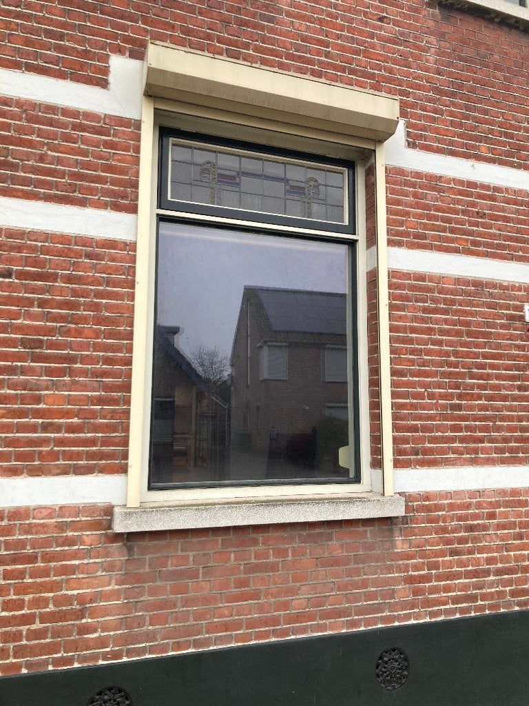 wit buiten rolluik raamluik vensterluik met diverse standen, Ophalen, Gebruikt, 100 tot 150 cm, 200 cm of meer