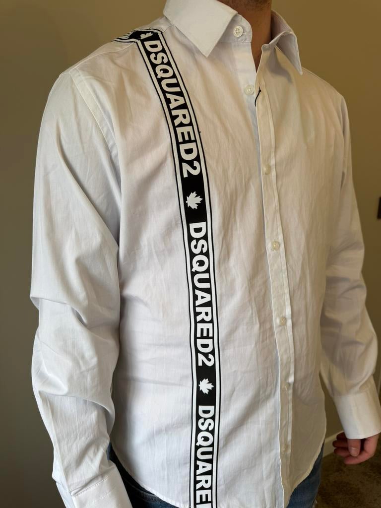 Dsquared blouse, Ophalen of Verzenden, Nieuw, Wit