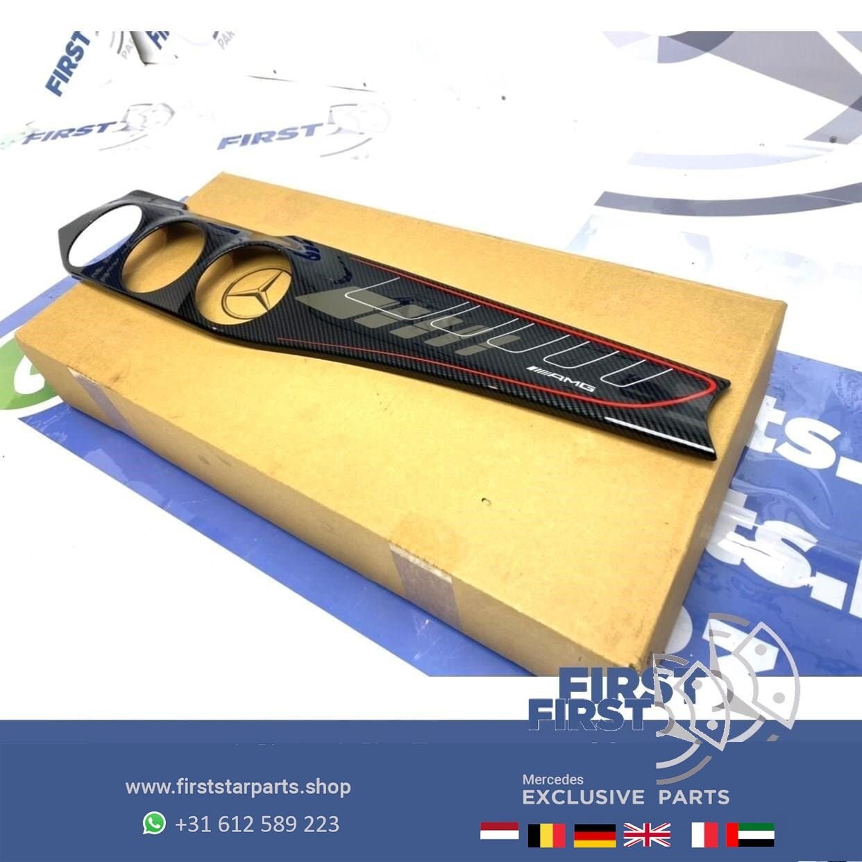 W117 CLA45 AMG dashboard sierlijst W156 GLA lijst voor Merce, Gebruikt, -, Ophalen of Verzenden, -