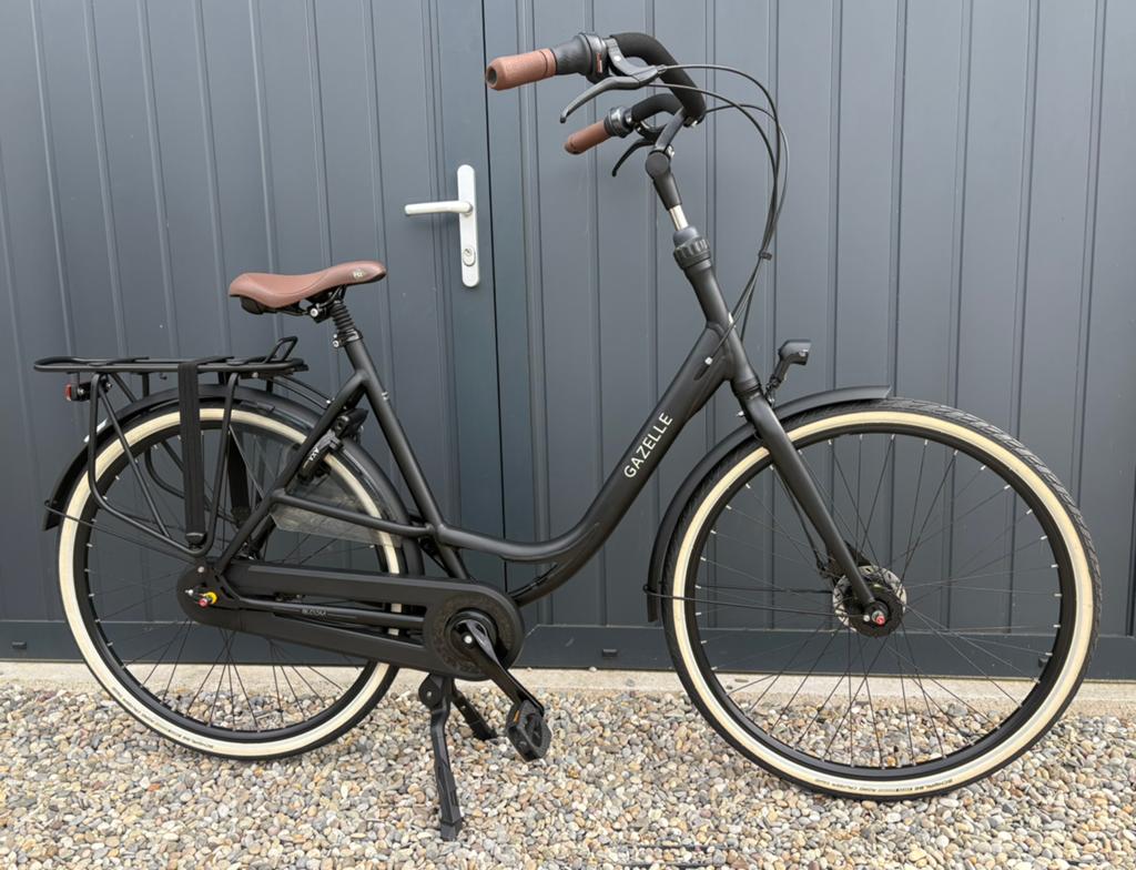 Als nieuw, Gazelle Bloom c7 moederfiets h57 met garantie, Fietsen en Brommers, Fietsen | Dames | Moederfietsen, Ophalen, 2 zitjes