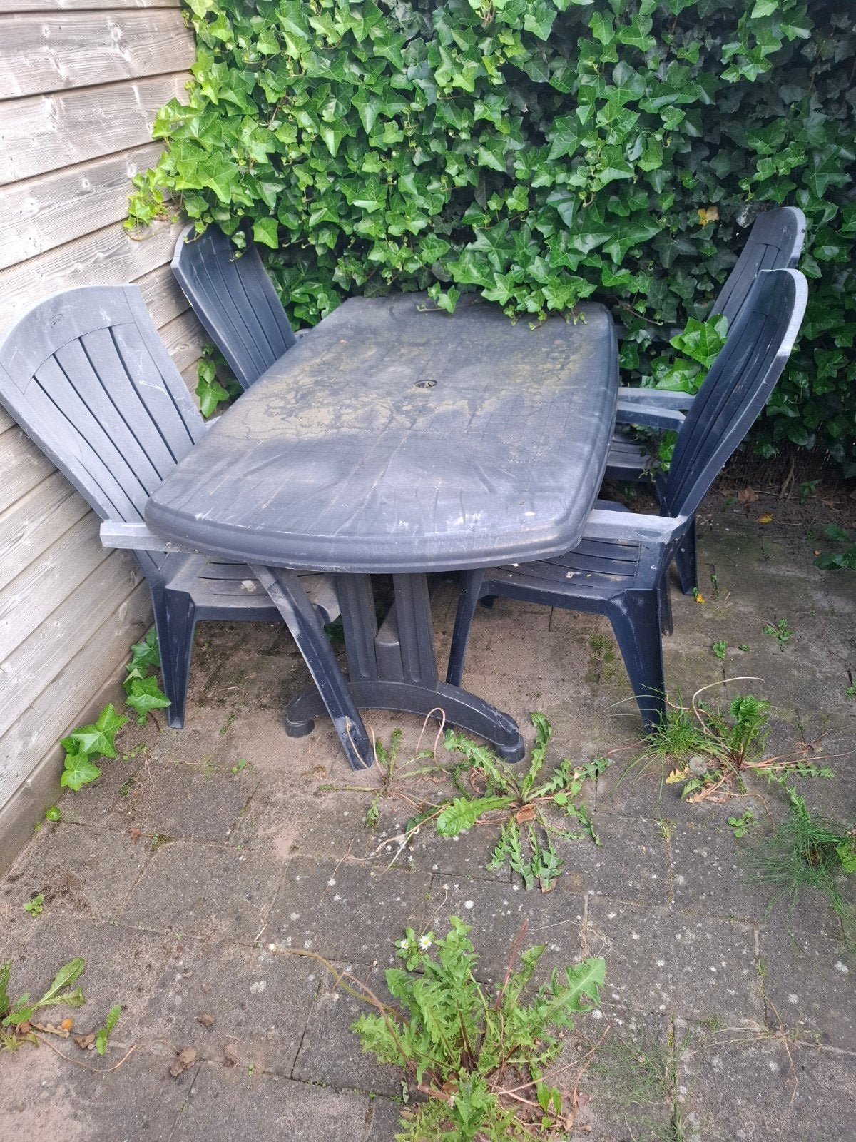 Gratis! Alleen ff schoonmaken., Tuin en Terras, Ophalen, Gebruikt, Kunststof