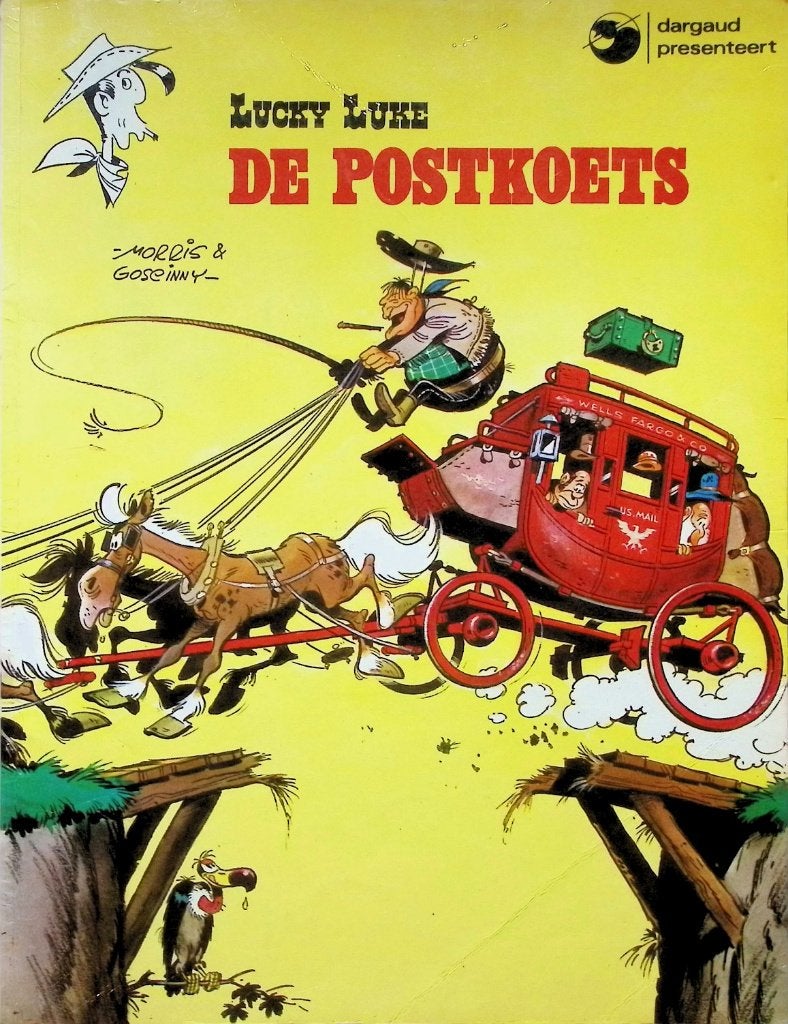 Lucky Luke - diverse titels - Reeks Dargaud, Eén stripboek, Ophalen of Verzenden, Zo goed als nieuw