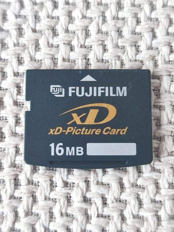 Fujifilm xD-Picture Card 16 MB - Geheugenkaart, Ophalen, XD, Gebruikt, Minder dan 2 GB