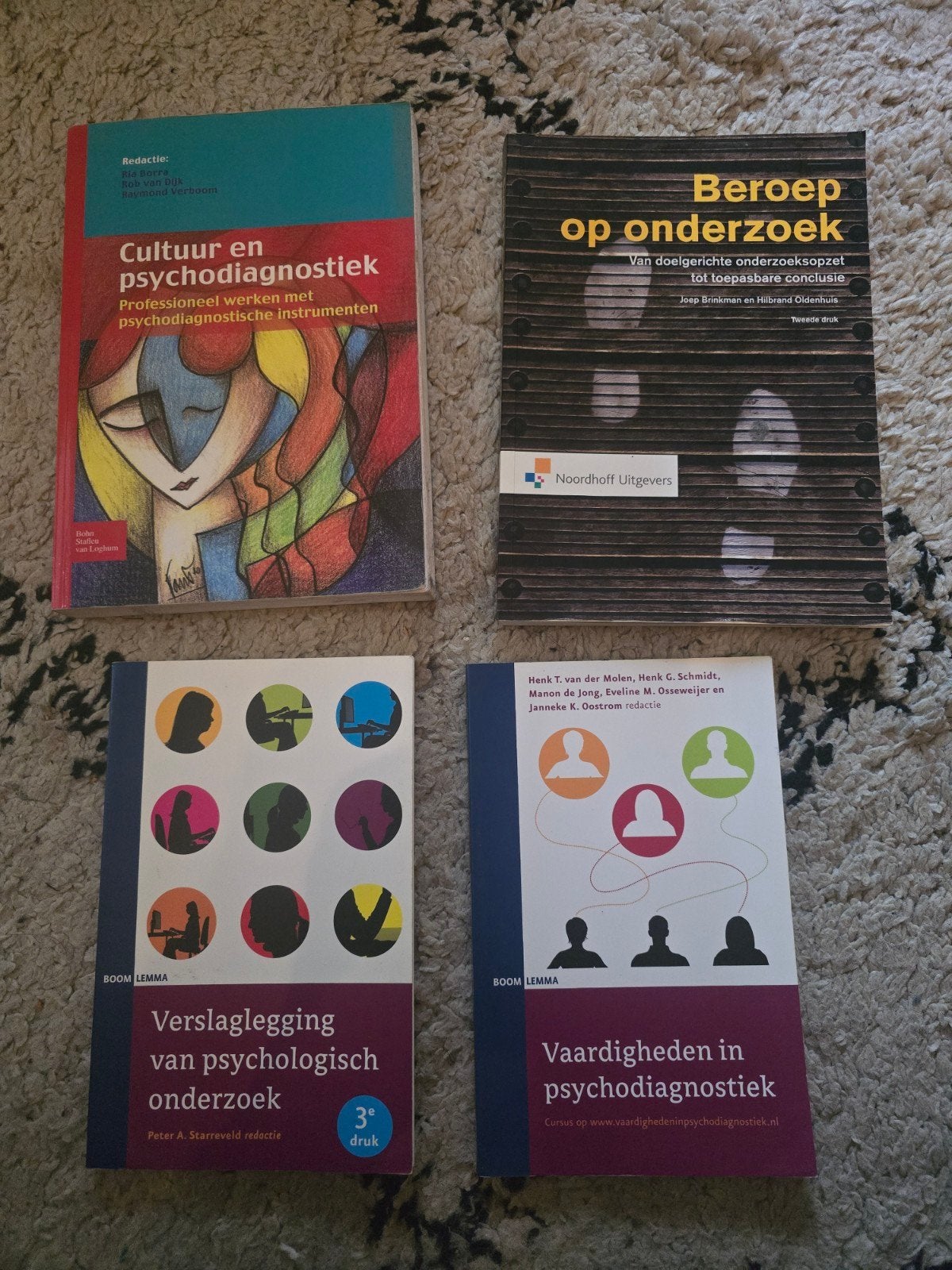 Psychologie studieboeken (ook arbeids- en organisatiepsych.), Gelezen, Diverse auteurs, Gamma, HBO
