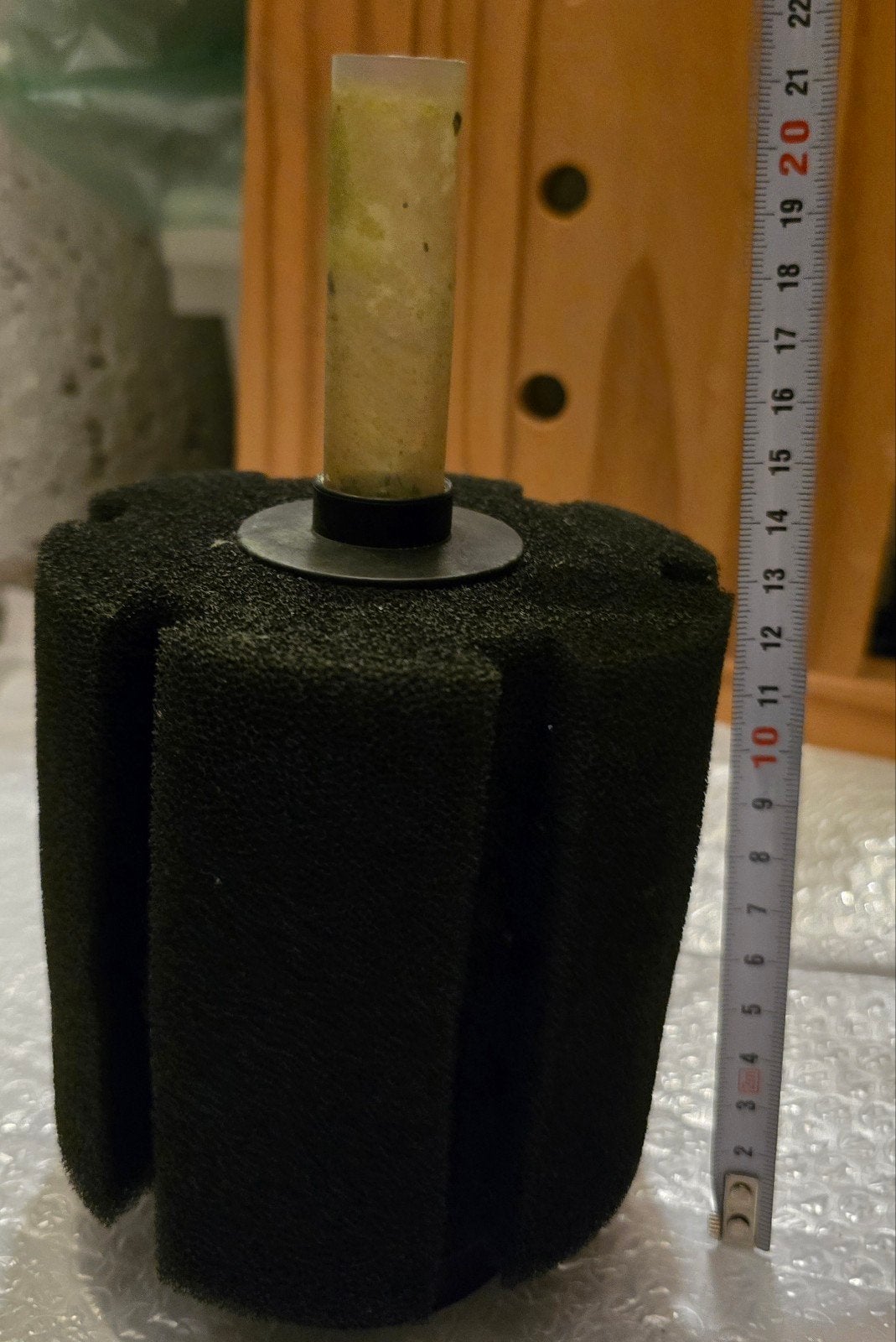 SPONSFILTER (GROOT), VEILIG FILTERING VOOR O.A. GARNAAL/KREE, Dieren en Toebehoren, Ophalen of Verzenden, Zo goed als nieuw, Filter