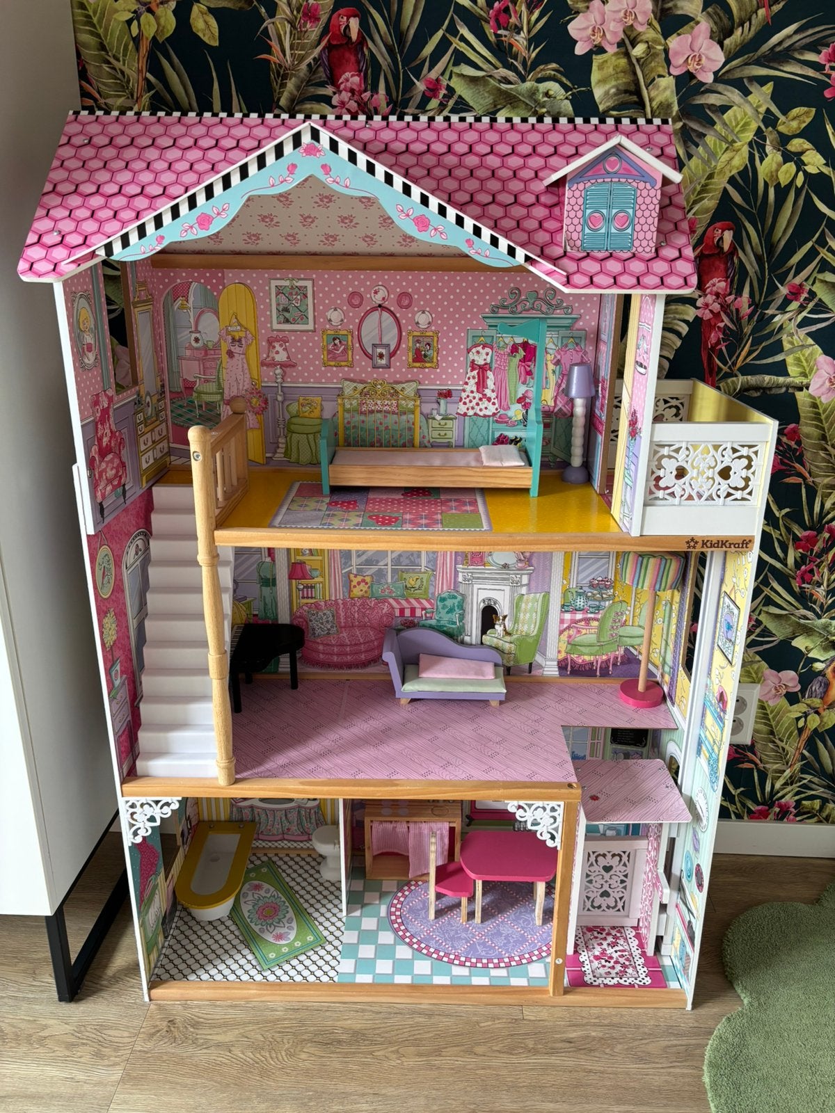 Kidkraft XL poppenhuis, Ophalen, Zo goed als nieuw, Poppenhuis