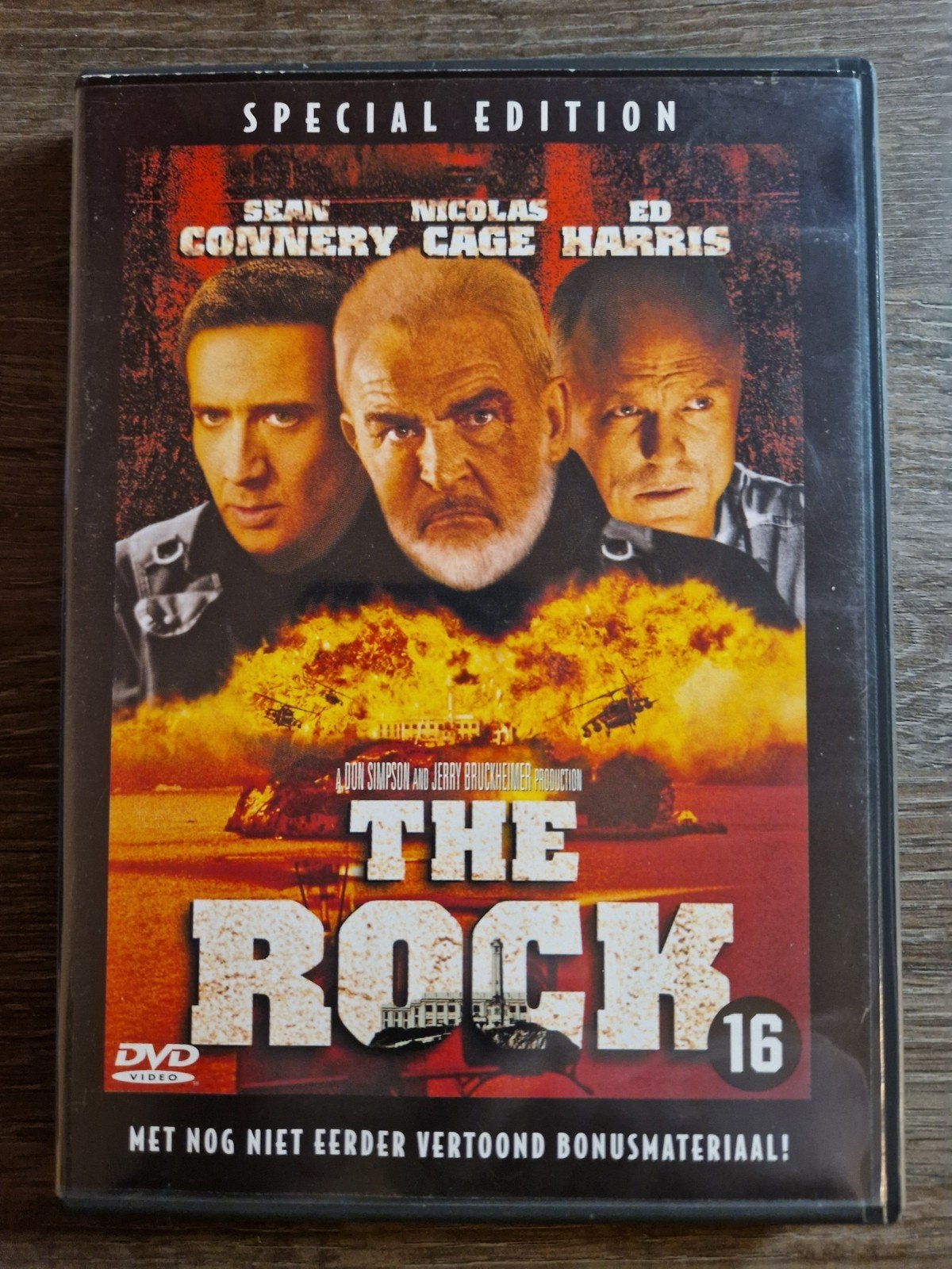 The Rock (1996) dvd, Vanaf 16 jaar, Nederlands, Actie, Ophalen of Verzenden
