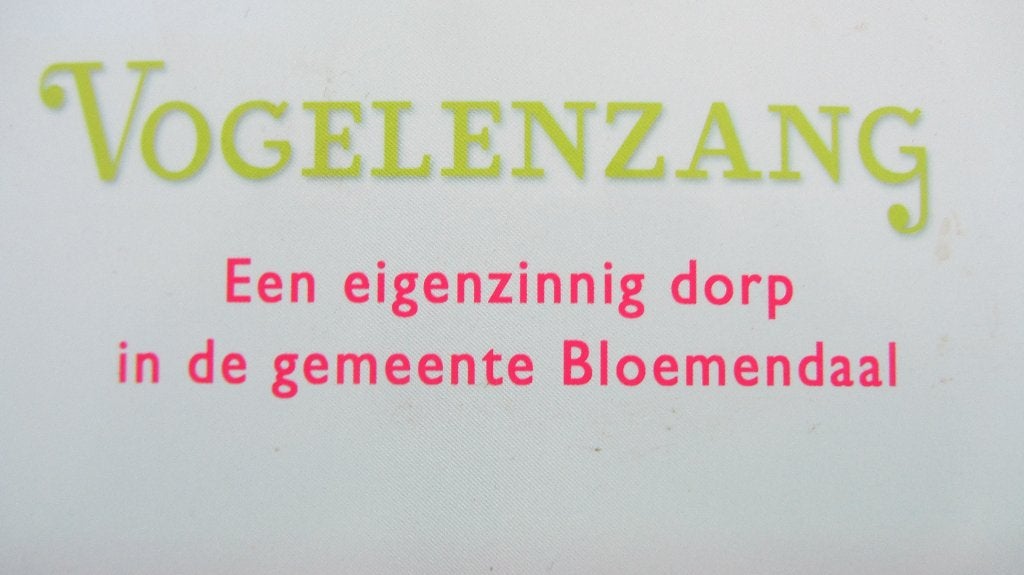 Vogelenzang Bloemendaal Haarlemse Miniaturen dl 72, Ophalen of Verzenden, Gelezen