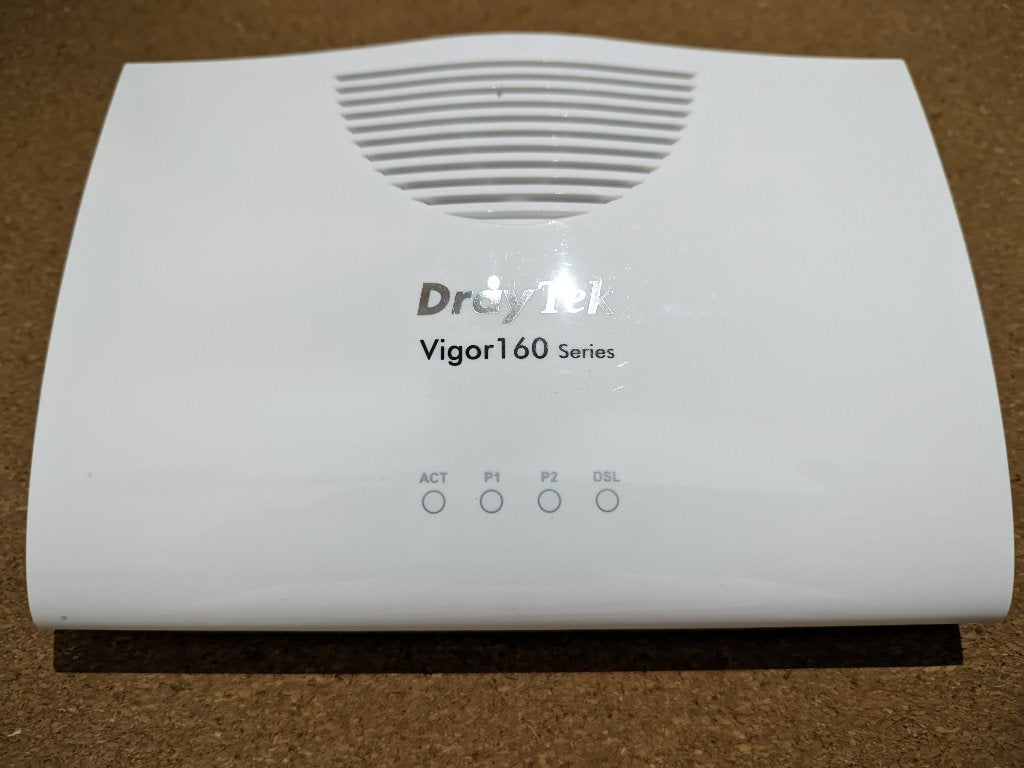Draytek Vigor 165 - VDSL2 modem Annex A, Ophalen of Verzenden, Zo goed als nieuw