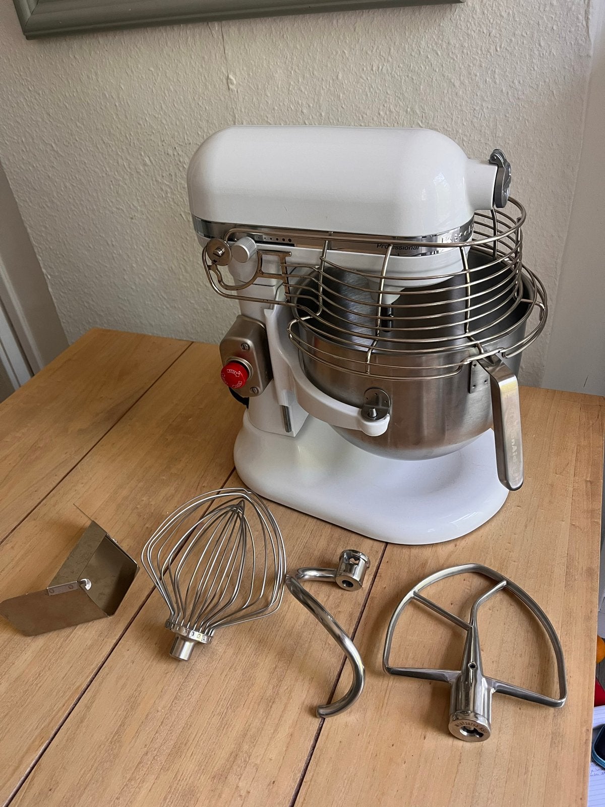 Kitchenaid Professional Keukenmachine - Horeca Kwaliteit, 4 liter of meer, Gebruikt, 3 snelheden of meer, Ophalen of Verzenden