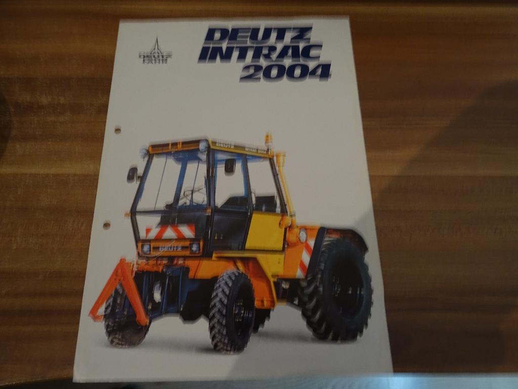 Deutz yntra 2004 folder, Ophalen of Verzenden, Zo goed als nieuw, Folder