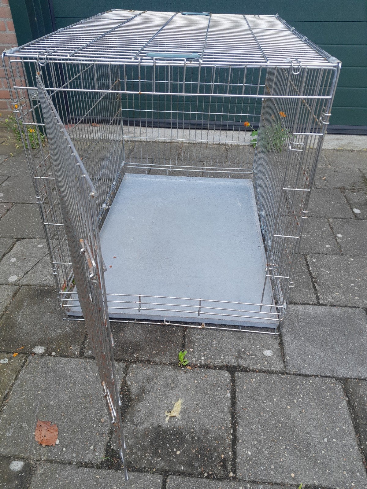 inklapbare hondenbenches, Ophalen, Zo goed als nieuw