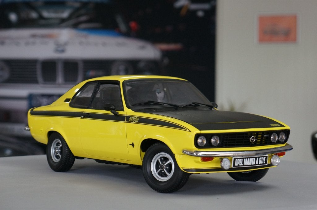 Opel Manta A GT/E 1: 8 Hachette, Ophalen, Zo goed als nieuw, 1:5 t/m 1:8, Auto