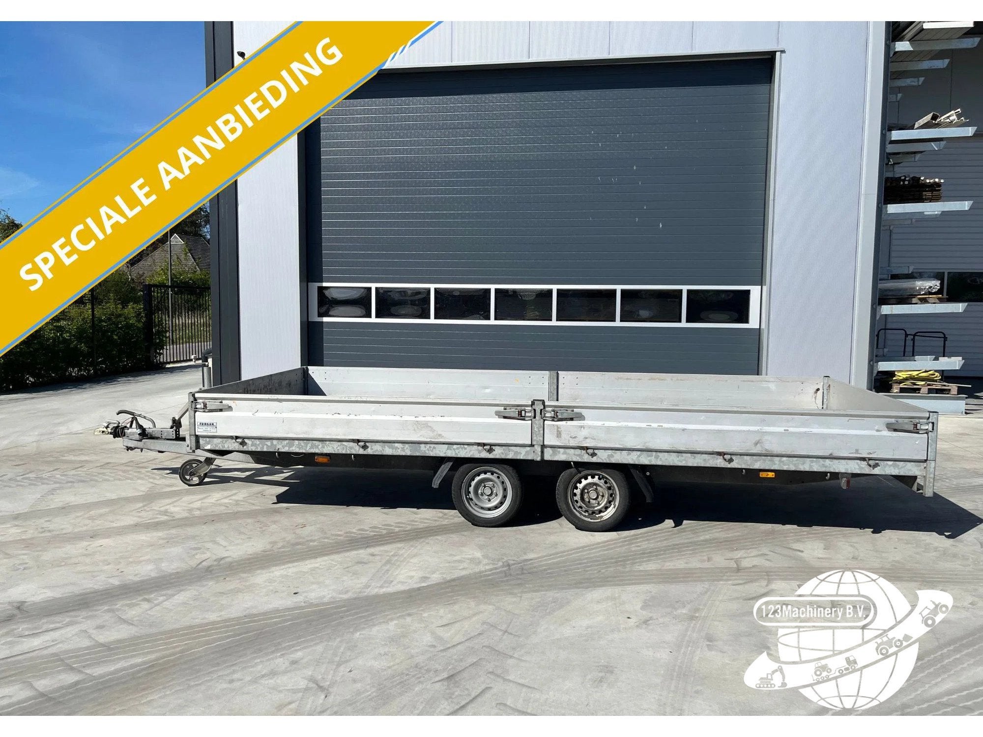 Hapert Openlaadbak aanhanger (bj 2015)