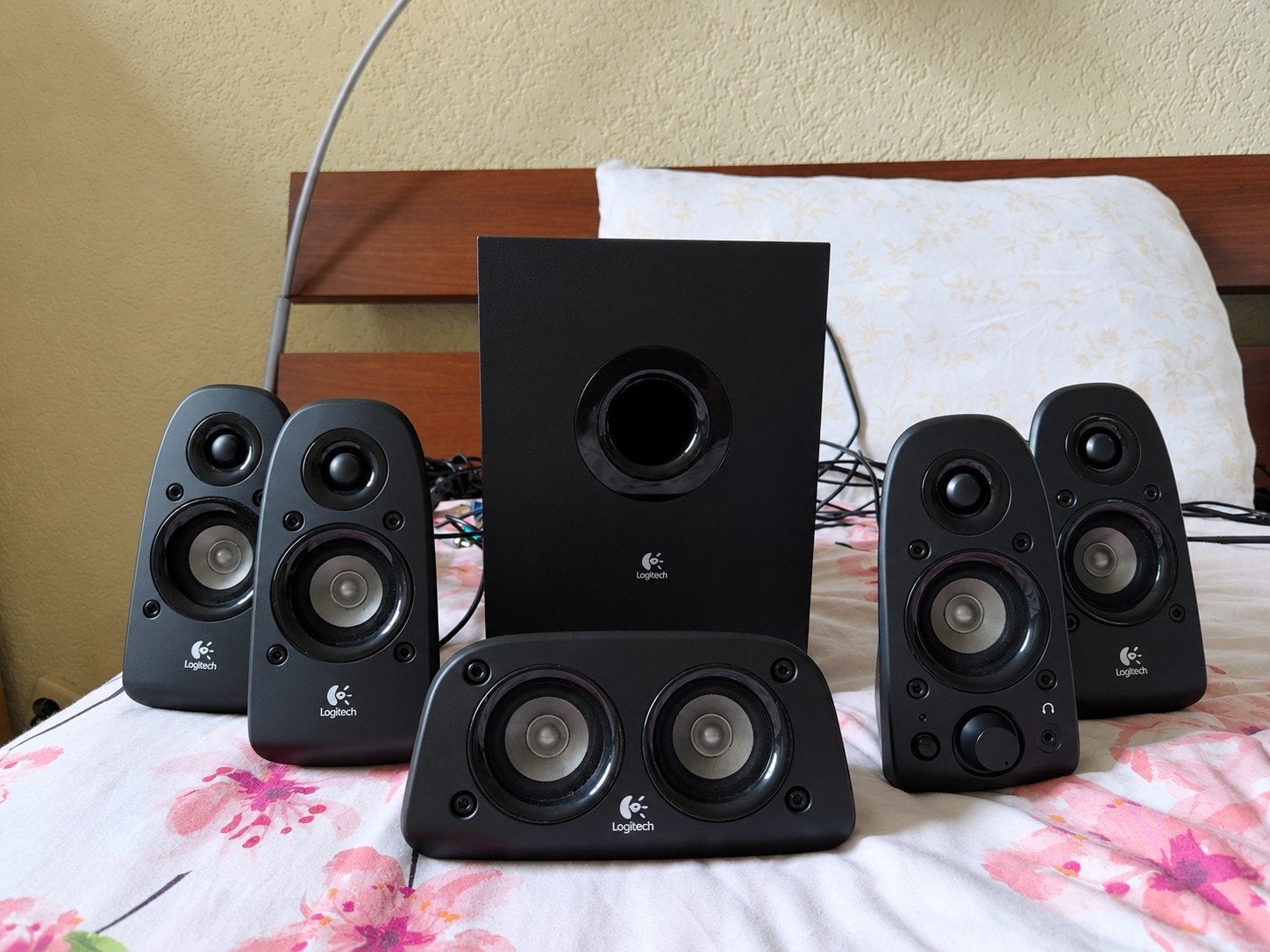 Speakerset 5.1 Logitech Z506, Ophalen, Audiokanaal 5.1, Logitech