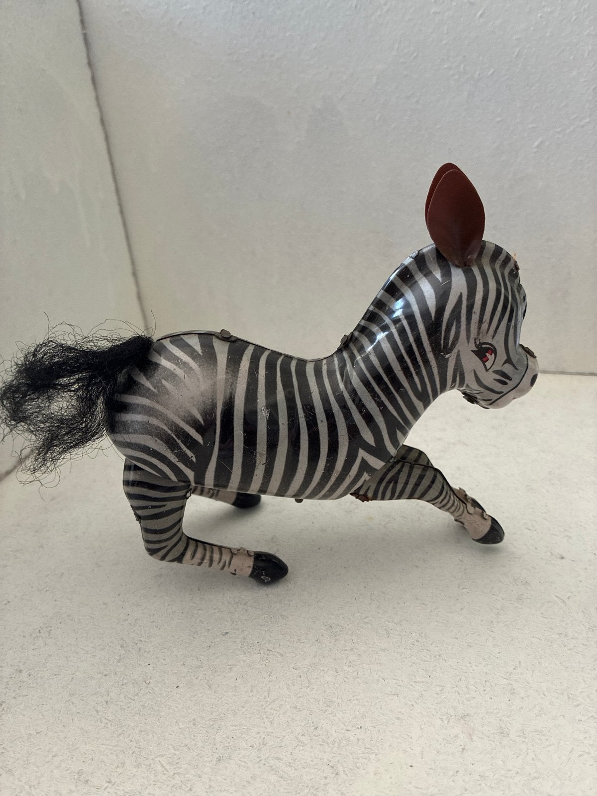 Vintage Opwindbaar Zebra Speelgoed, Ophalen of Verzenden