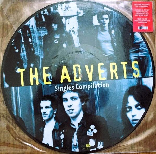 the adverts/singles compilation-punk-picture disc-ZELDZAAM, Verzenden, Gebruikt, 12 inch