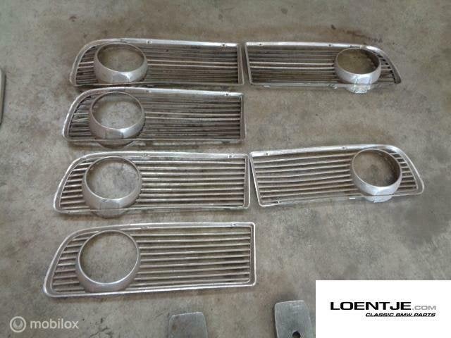 Grill delen nieren BMW neue klasse 1500 1600 1800 2000, Gebruikt, Ophalen of Verzenden, BMW, BMW