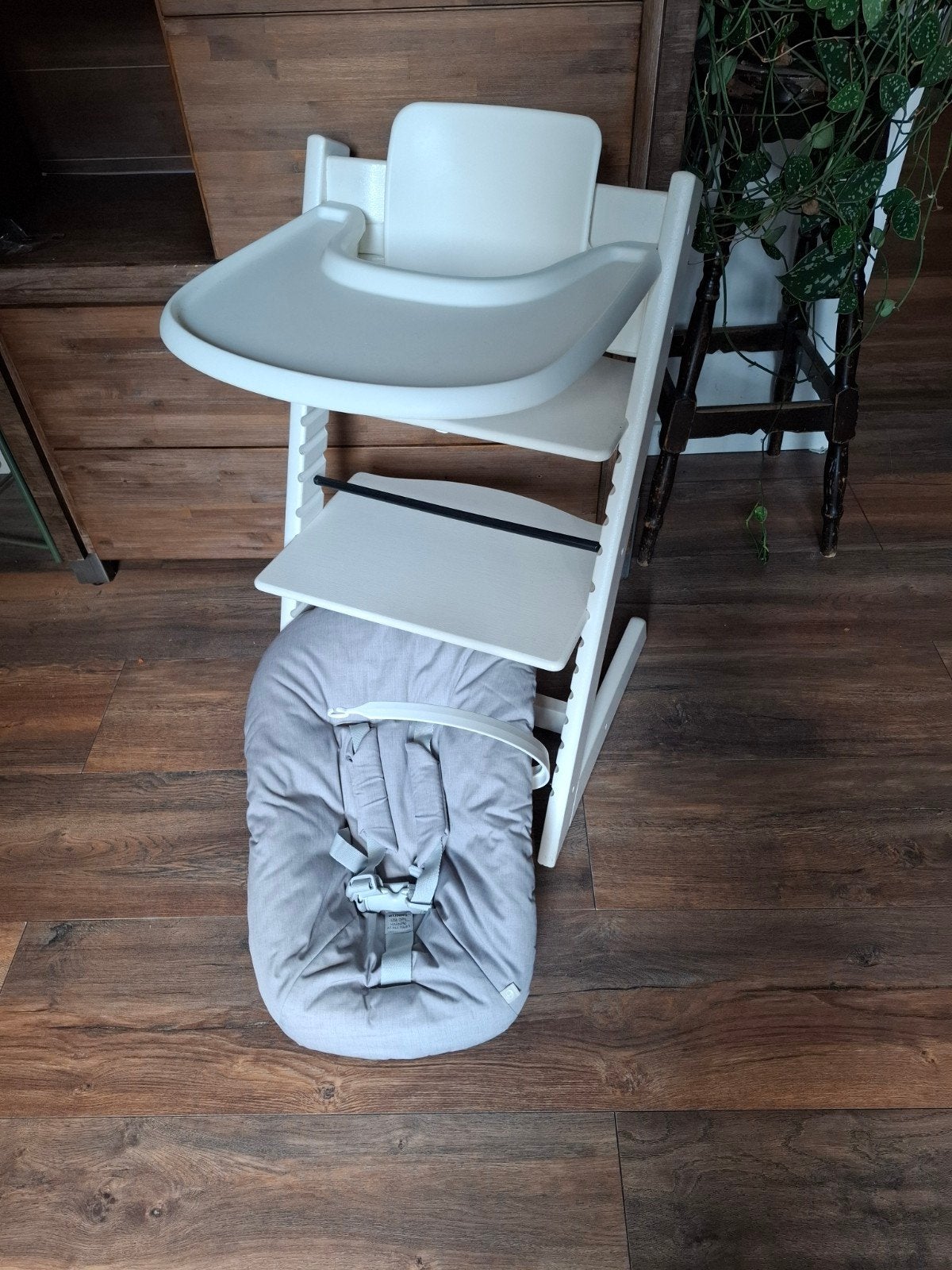 Stokke Tripp Trapp kinderstoel ~ compleet, Ophalen, Zo goed als nieuw, Meegroeistoel, Gordel(s)