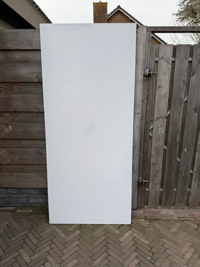 Nieuwe volspaan binnendeuren 2 stuks 211,5 x 93,5, Ophalen, 80 tot 100 cm, Binnendeur, Nieuw