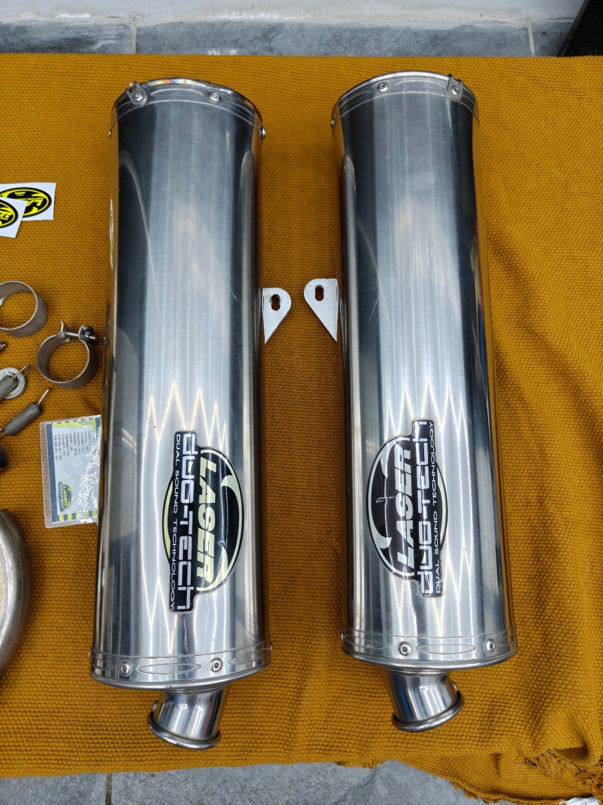 Laser Duotech uitlaat Honda VTR 1000 F Firestorm, Ophalen of Verzenden, Gebruikt