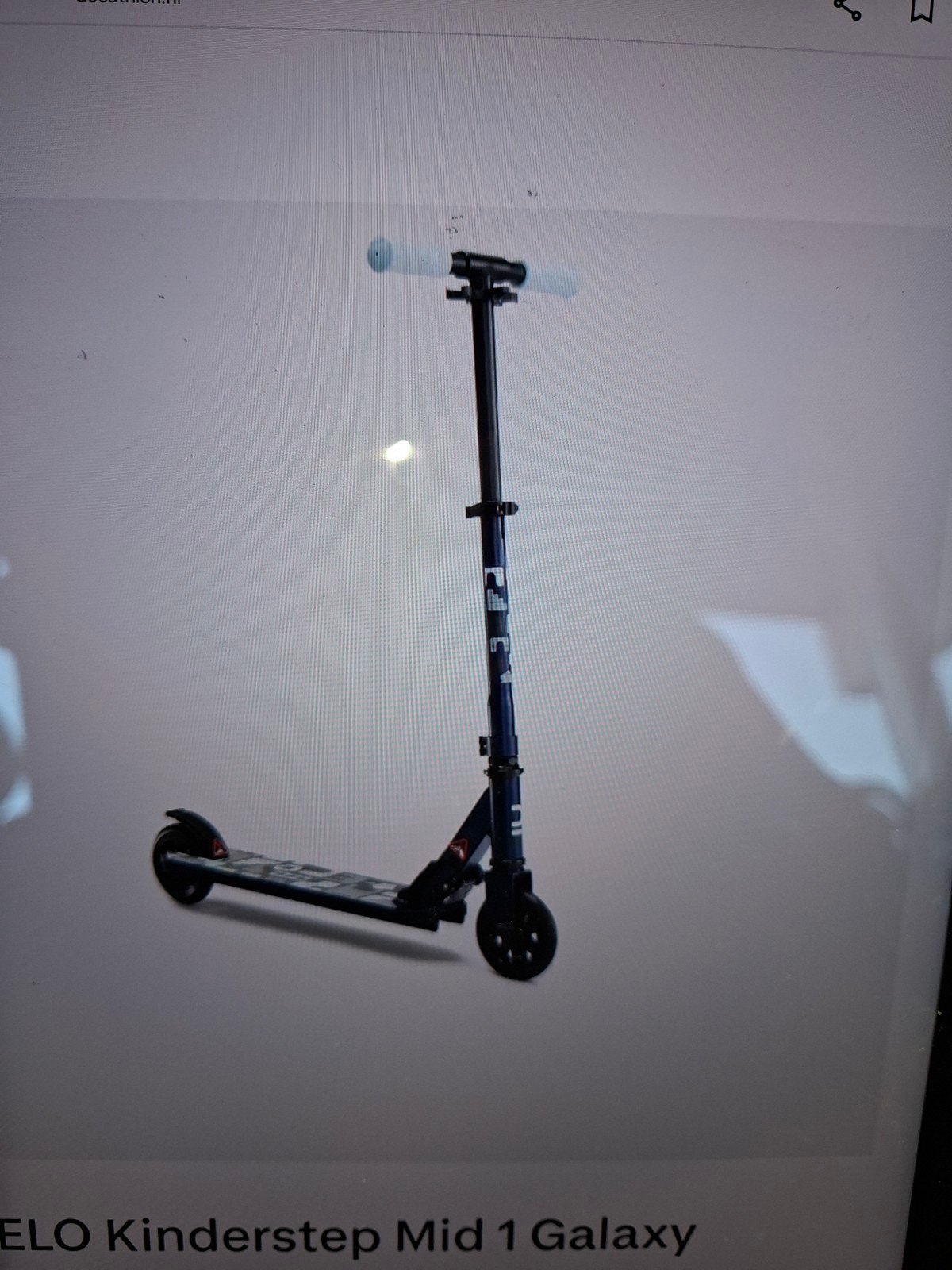 kinderstep, Ophalen, Zo goed als nieuw, Gewone step, Oxelo (Decathlon)