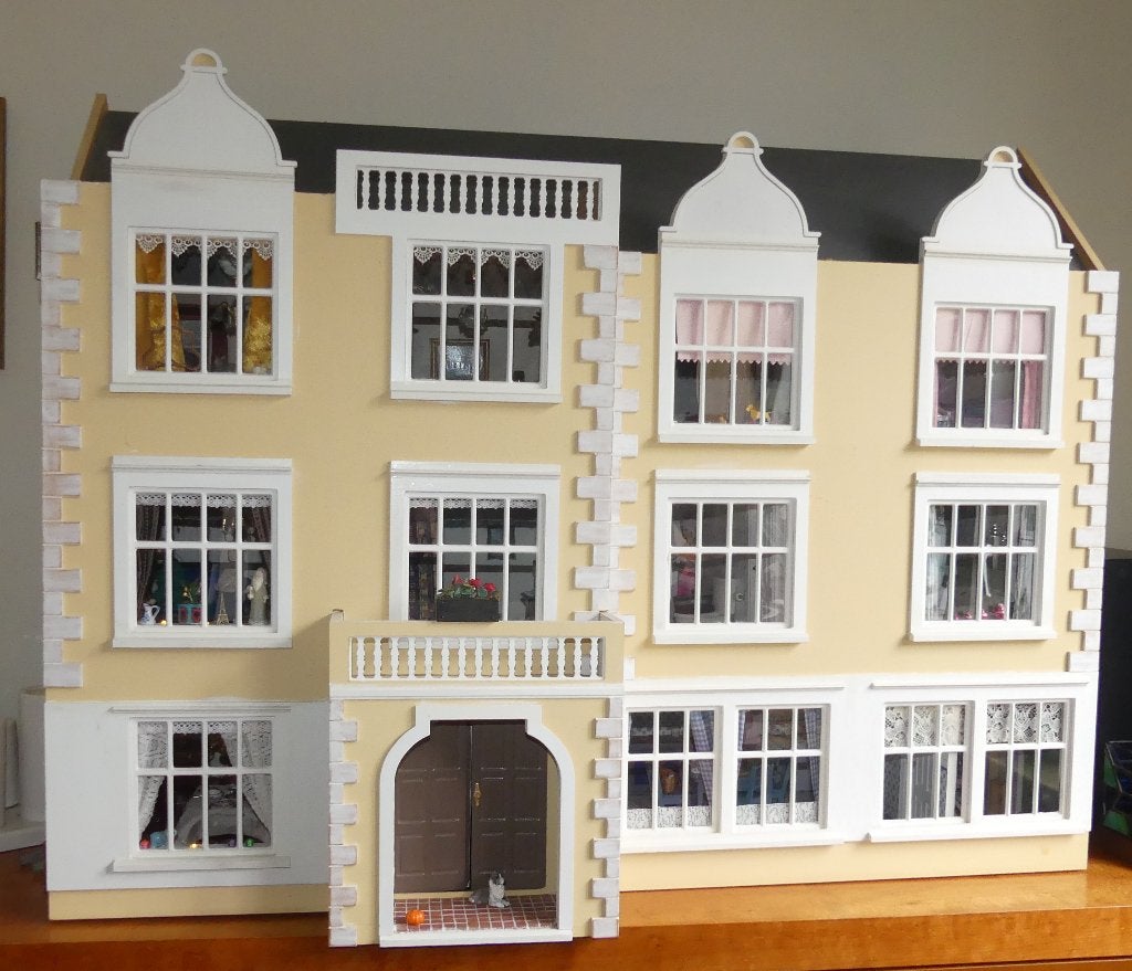 Groot poppenhuis, Ophalen, Gebruikt, Poppenhuis