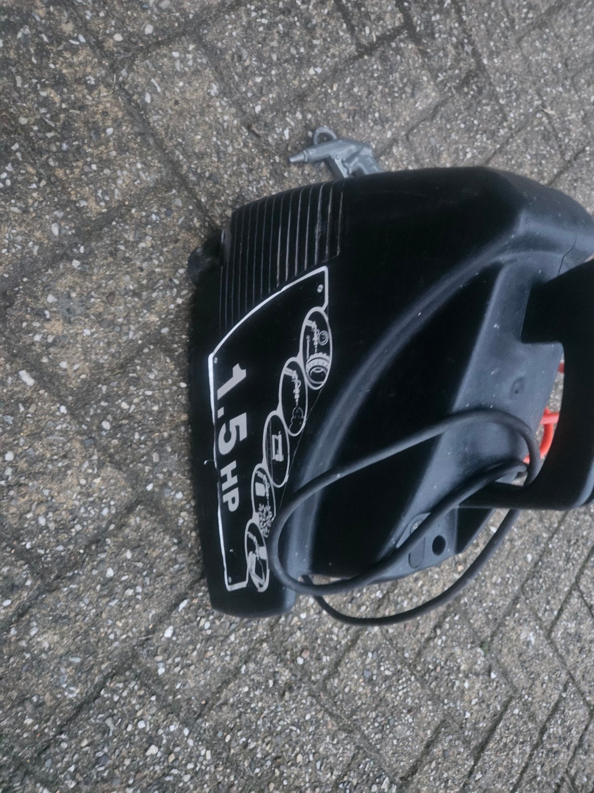 Compacte en mobiele compressor 1.5 PK, Doe-het-zelf en Verbouw, Compressors, Ophalen, Gebruikt, 6 tot 10 bar, Minder dan 200 liter/min