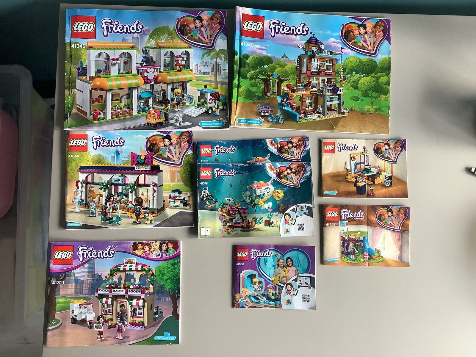 Lego Friends Diverse sets 413.. (nummers in adv.), Lego, Inclusief instructies, Friends, Ophalen of Verzenden