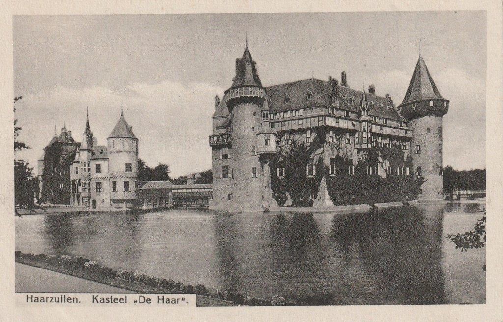 HAARZUILENS Kasteel De Haar, Verzenden, 1920 tot 1940, Gelopen, Utrecht