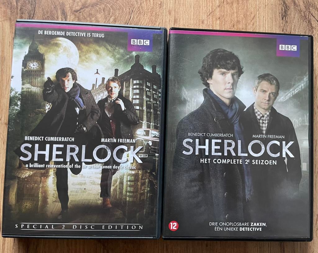 Sherlock (Seizoenen 1-2), Cd's en Dvd's, Dvd's | Tv en Series, Vanaf 12 jaar, Ophalen of Verzenden, Zo goed als nieuw, Boxset