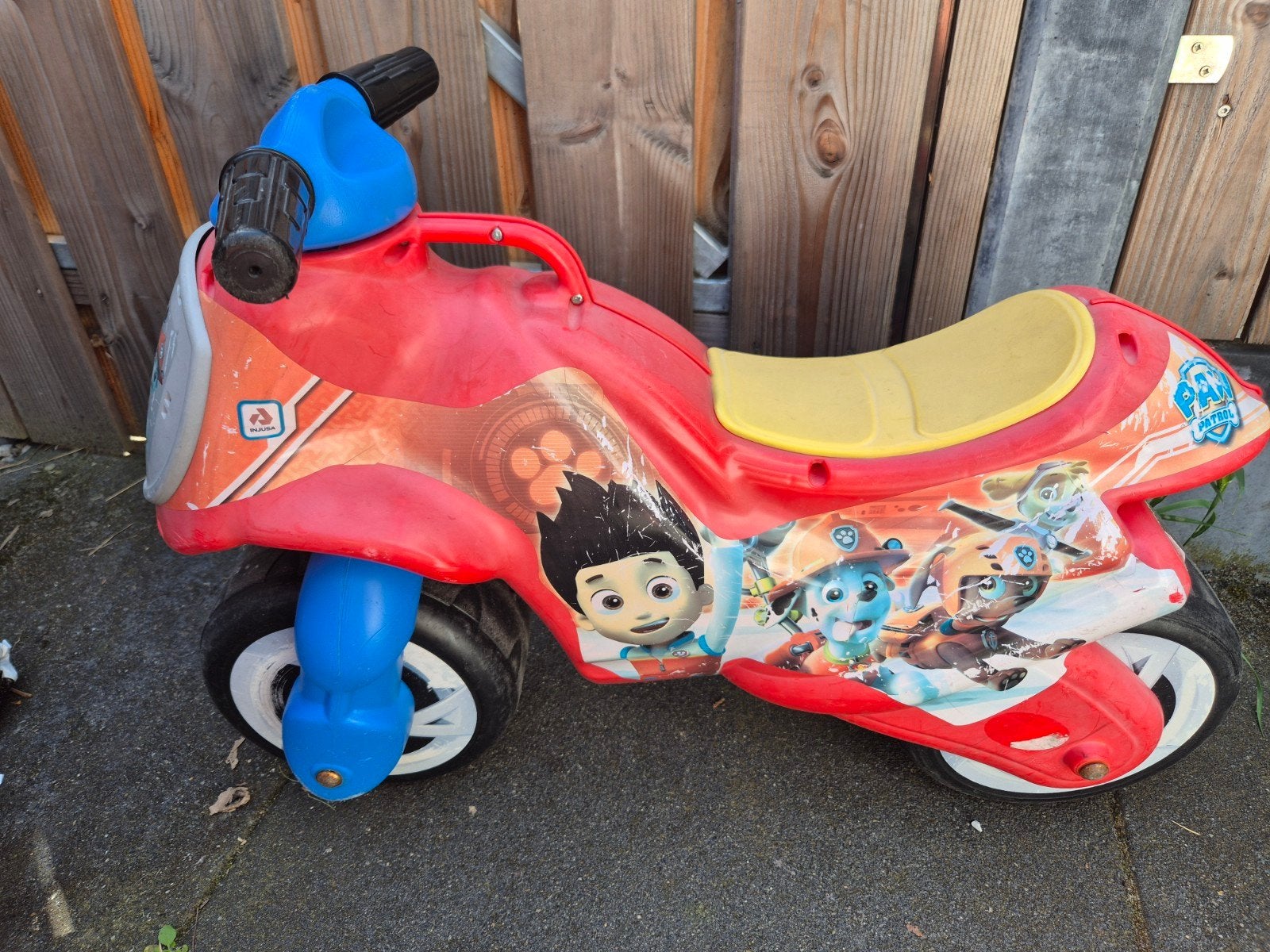 Paw Patrol Loopmotor - Gebruikt maar functioneert goed, Ophalen of Verzenden, Gebruikt, Loopfiets