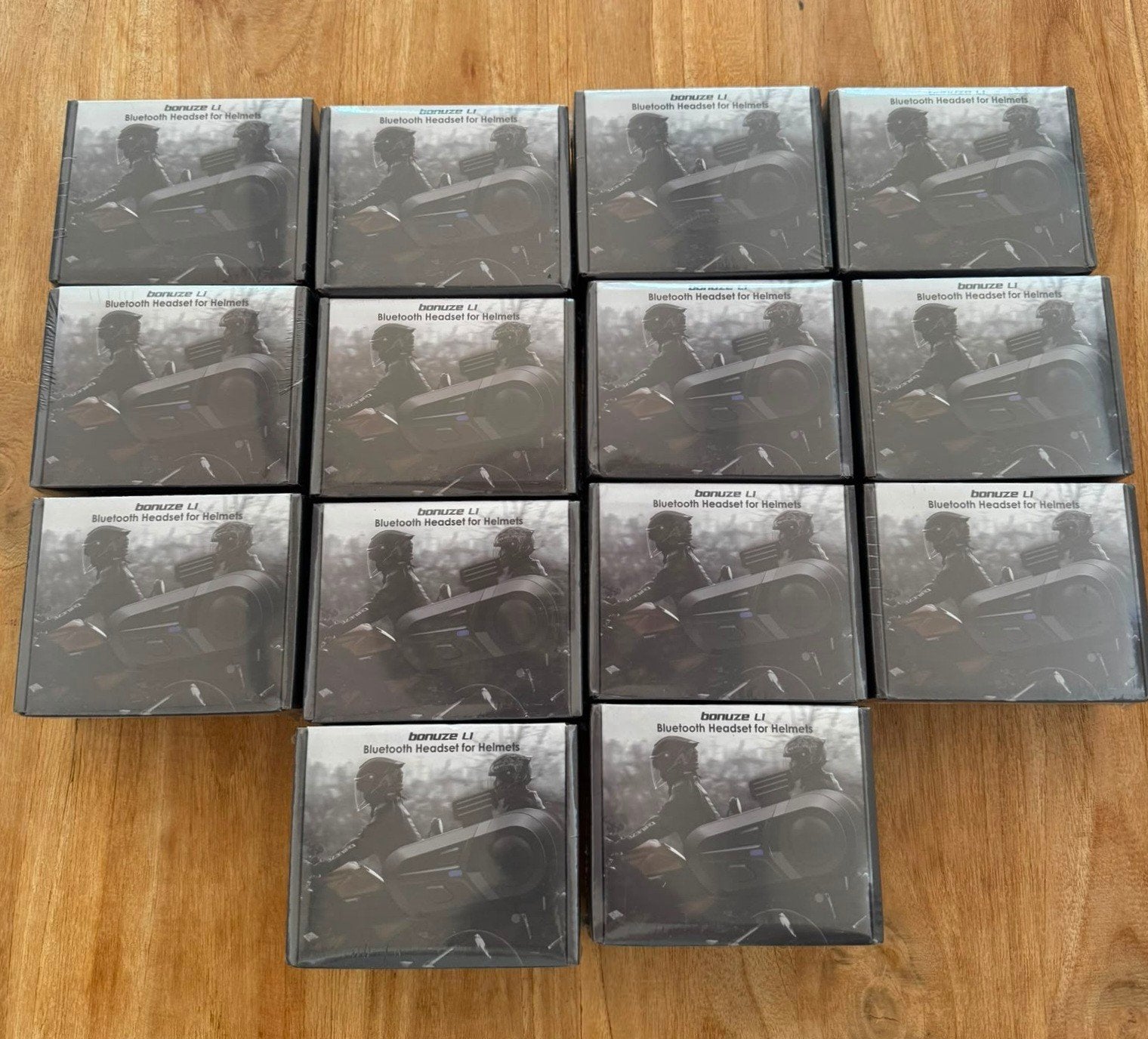 Partij: 14 x Bonuze L1 Bluetooth motorhelm headsets, Ophalen of Verzenden, Nieuw, Overige merken, Bluetooth