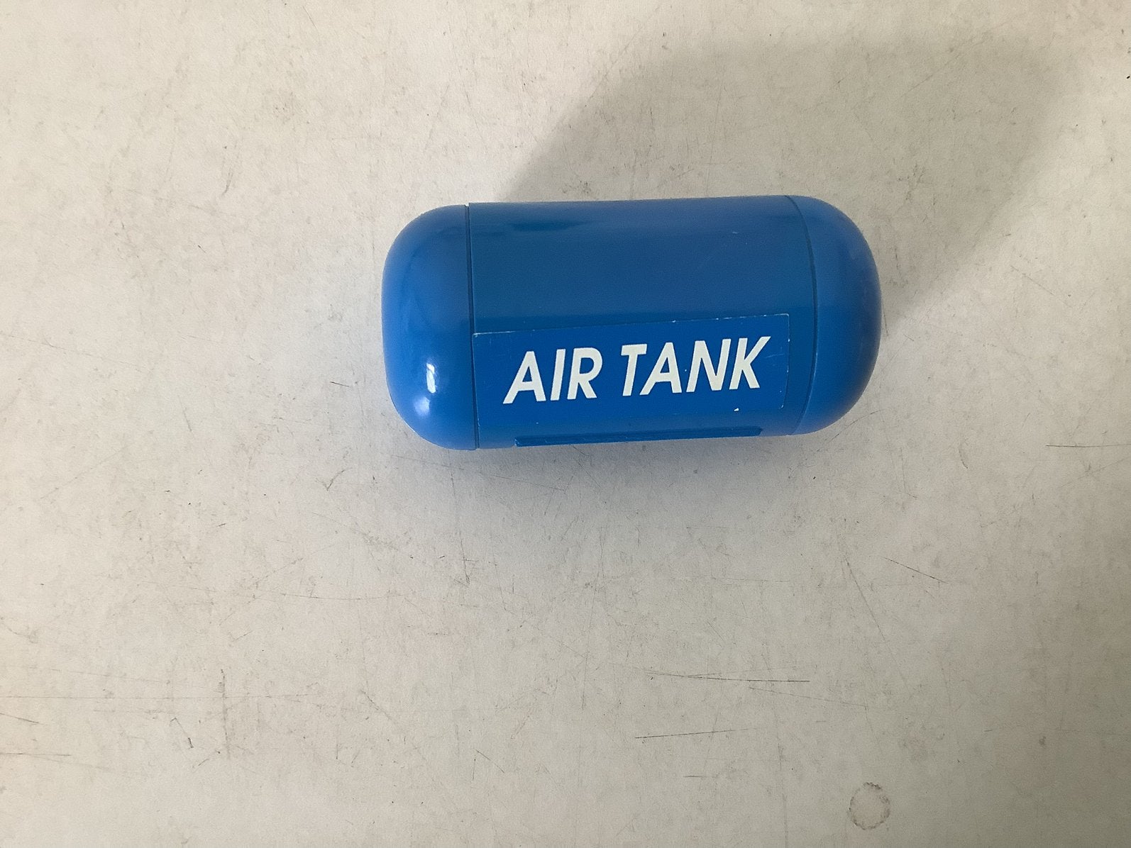 Lego technic blauwe pneumatische luchttank met Air Tank (1), Ophalen of Verzenden, Gebruikt, Losse stenen, Lego