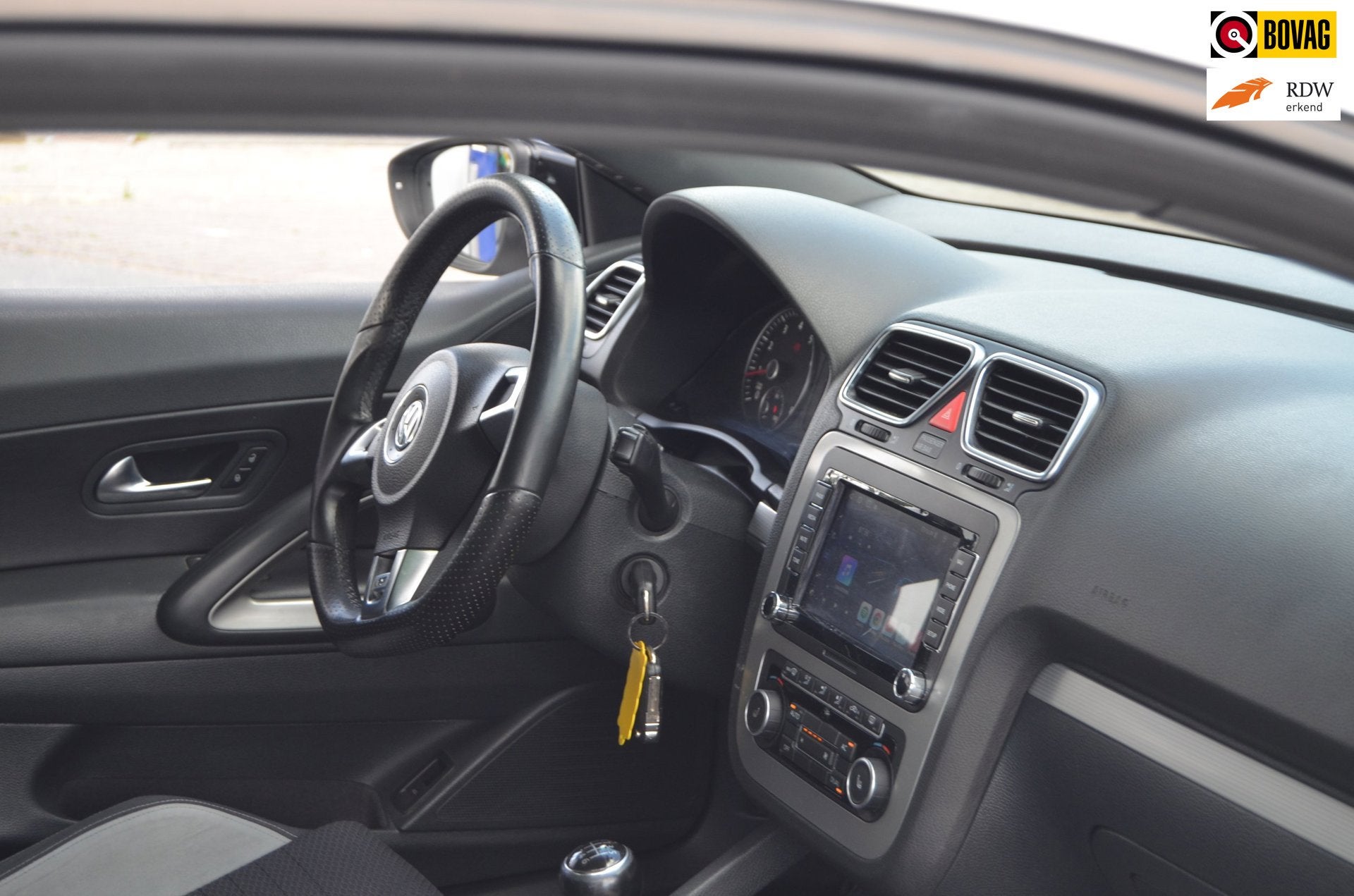 Volkswagen SCIROCCO 1.4 TSI Highline Plus RLINE161 PK PANODA, Auto's, Voorwielaandrijving, Euro 5, Zwart, 4 cilinders