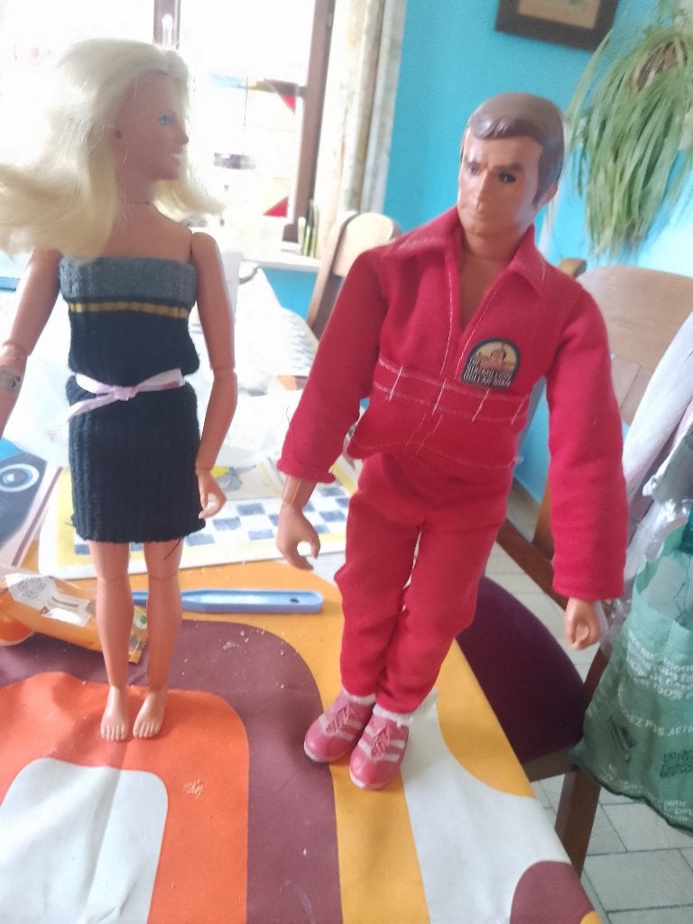 barbies am en vrouw van 6 miljoen, Ophalen of Verzenden, Zo goed als nieuw, Pop