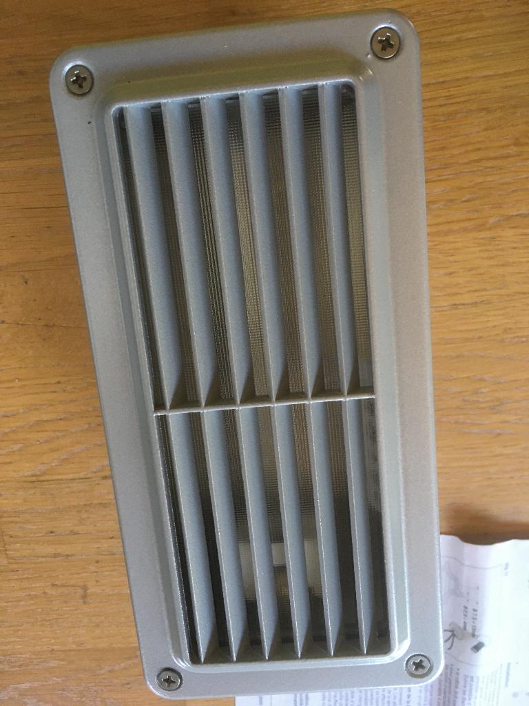 inbouw wandlampen binnen of buiten Italiaans design 4 samen, Ophalen of Verzenden, Nieuw, Metaal, Design