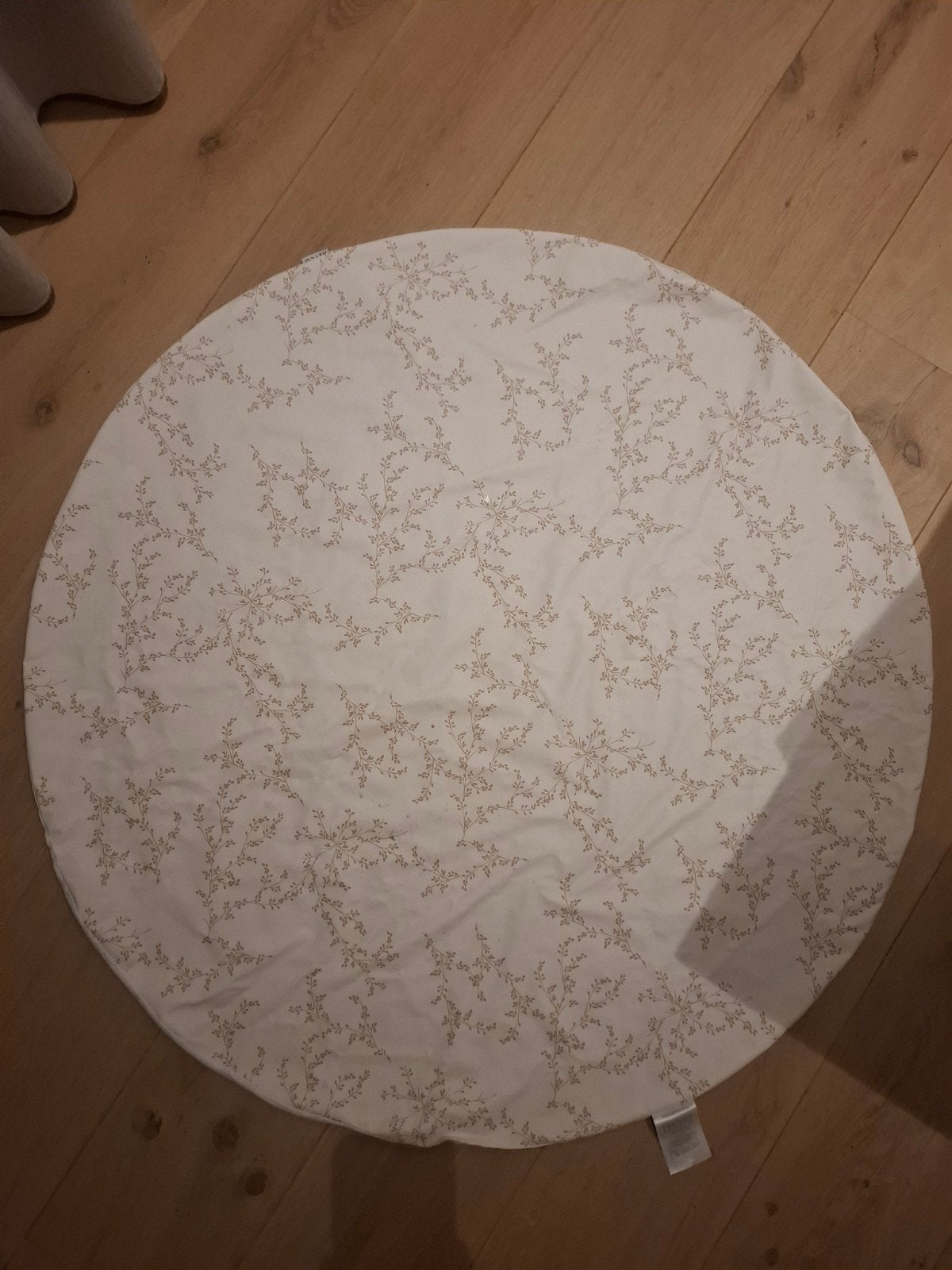 Meyco knoeimat Branches Sand, Beige, Rond, Ophalen of Verzenden, Zo goed als nieuw