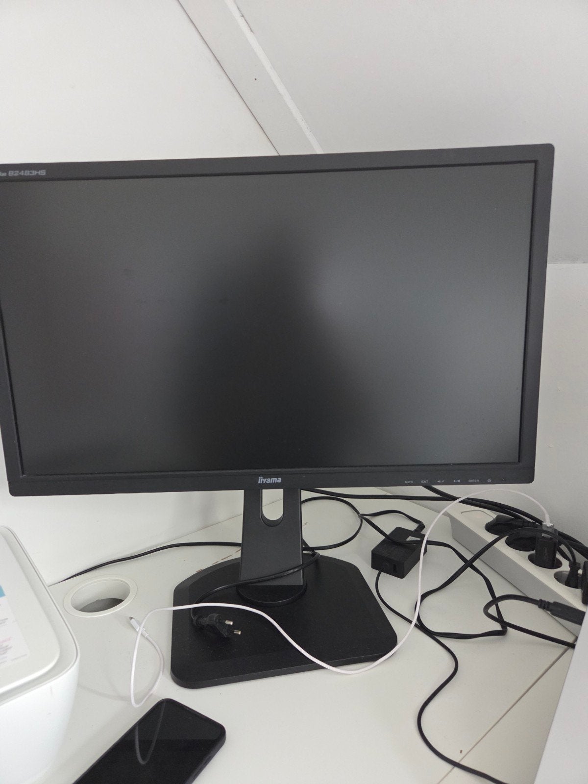 Iiyama ProLite B2483hs 24 inch monitor, Computers en Software, Monitoren, Ophalen, Gebruikt, Iiyama, Full HD
