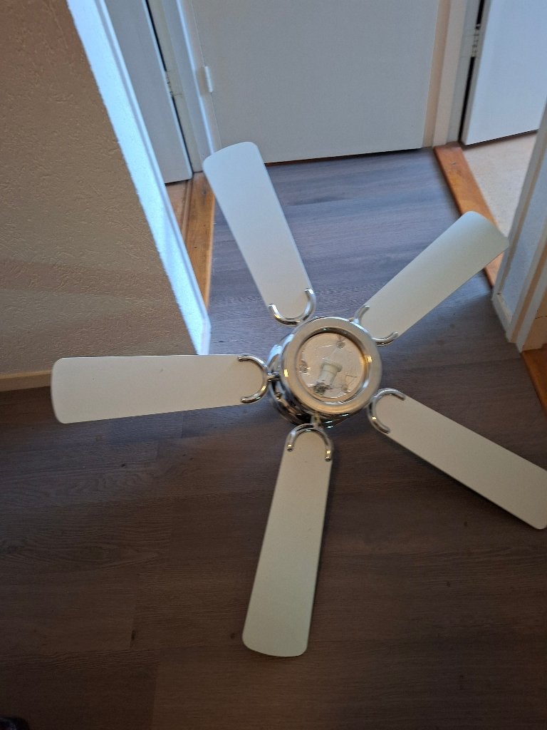 Plafondventilator te koop., Ophalen, Gebruikt, Plafondventilator